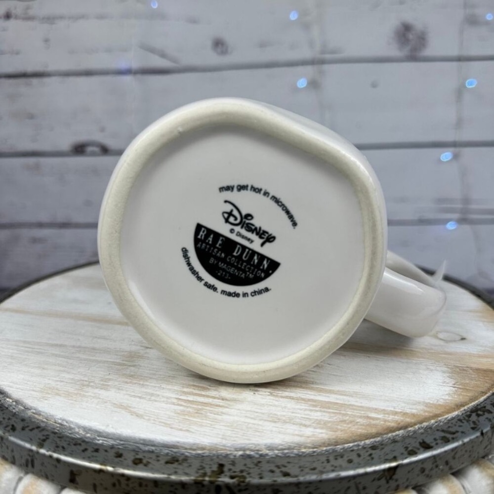 Rae Dunn Dreams Take Flight Disney Dumbo Mug Double Sized Gray Interior 16oz - Picture 6 of 6